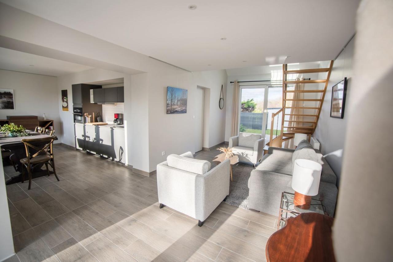 Salicorne Villa Renovee A L'Oree De La Zone Naturelle Groffliers Luaran gambar